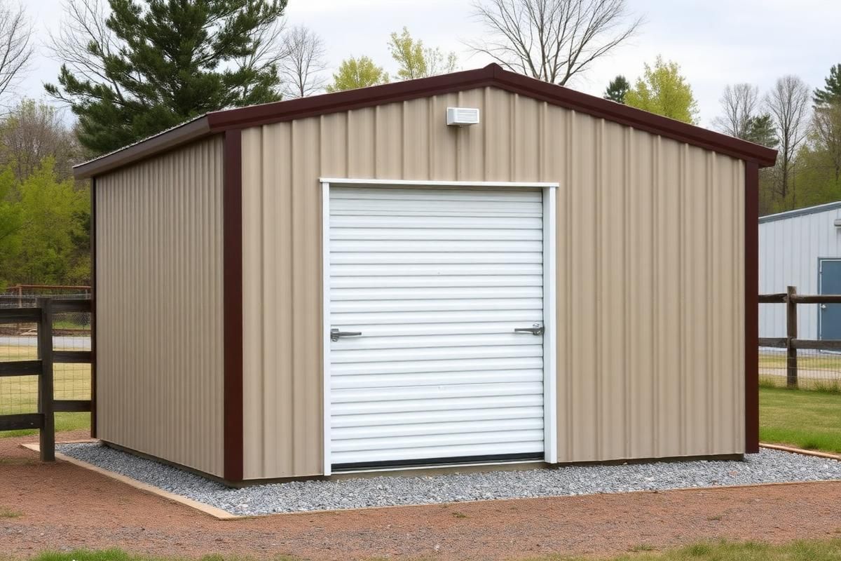 Utility Shed Construction project by Kentucky Pole Barn Builders near Owensboro, KY